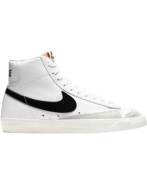 Nike Ladies Blazer 77 High Top Trainers - White