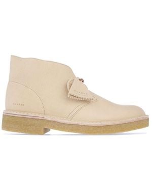 Clarks Desert Boot 221 Leather Boots - Natural