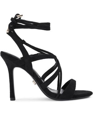 Carvela Kurt Geiger Suedette Fabrizia Sandals - Black