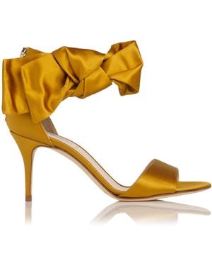 LK Bennett Agata Formal Sandals, Warm Leather - Metallic