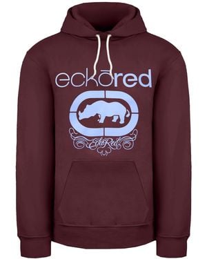 Ecko' Unltd Madison Burgundy Hoodie - Rood