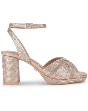 Carvela Kurt Geiger Fantastico Platform Sandals - Metallic