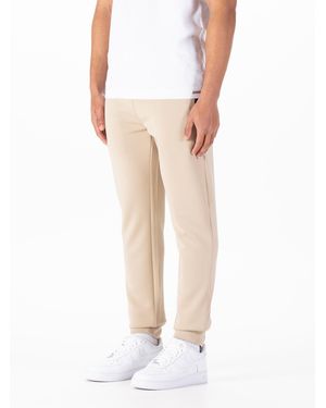 Luke 1977 Tttj Tricot Cuffed Joggers - White