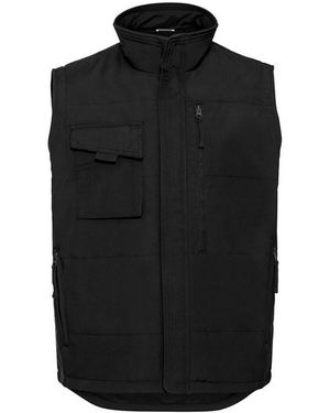 Russell Heavy Duty Gilet - Black