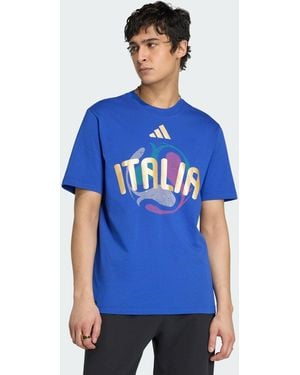 adidas Originals Fifa World Cup 26 Italy T-Shirt - Blue
