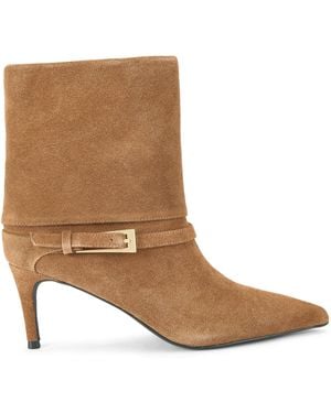 KG by Kurt Geiger Suede Trinity Boots - Brown