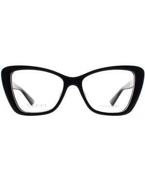 Gucci Cat Eye Shiny Gg1977O - Black