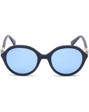 Swarovski Sk0228 51 90V Sunglasses - Blue