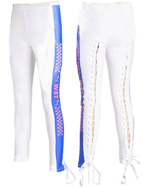 PUMA X Fenty Side Strip Leggings Textile - Blue