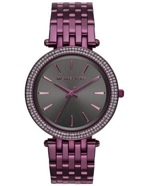 Michael Kors Mk3554 Darci Gunmetal Dial Ladies Watch - Grey