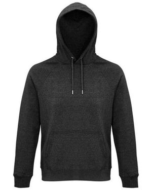 Sol's Adult Stellar Organic Hoodie Marl) - Black