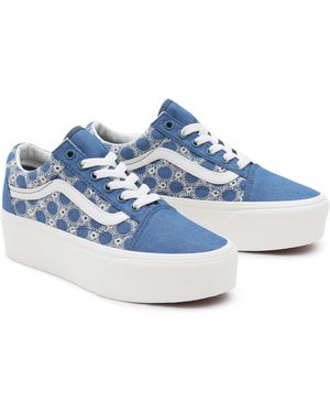 Vans Old Skool Stackform Trainers - Blue