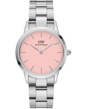 Daniel Wellington Dw00100535 Iconic Link Blush 32Mm Watch - Pink