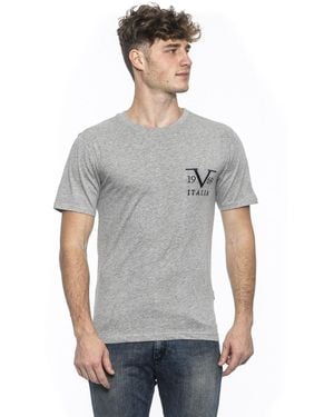 Versace 19.69 Abbigliamento Sportivo 19V69 T-Shirt Troy Cotton - Grey