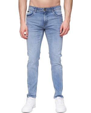 Henleys Mayhen Slim Jeans (Light Wash) - Blue