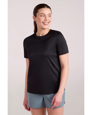 Mountain Warehouse Swimming T-Shirt Quick Dry Beach Summer Swimwear - Black