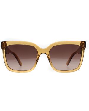 Banana Republic Square Crystal Gradient Br 3006/S - Brown