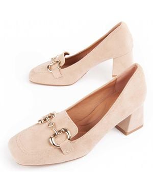 Montevita Heeled Shoe Nussia3 - Natural