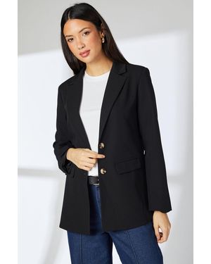 PRINCIPLES Single Breasted Pocket Detail Blazer - Blue