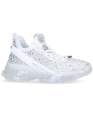 Steve Madden Maxima Trainers Fabric - Blue