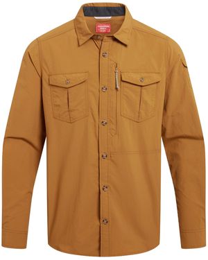 Craghoppers Adventure Iii Nosilife Long-Sleeved Shirt (Deep Henna) - Brown