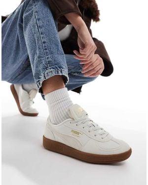 PUMA Palermo Premium Trainers - White