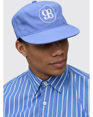 BoohooMAN 98 Nylon Cap - Blue