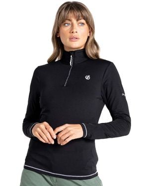 Dare 2b Lowline Ii Stretch Half Zip Warm Jumper - Blue