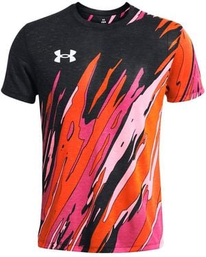 Under Armour Ua Pro Runner Short Sleeve T-Shirt - Red