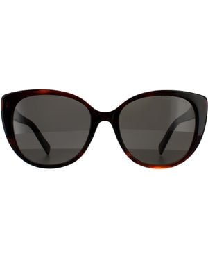 Marc Jacobs Cat Eye Dames Havanna Glitter Grijs 90041091 - Zwart