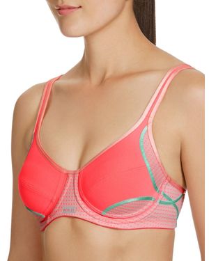 Berlei Electrify Mesh Sports Bra Strawberry Sorbet - Pink