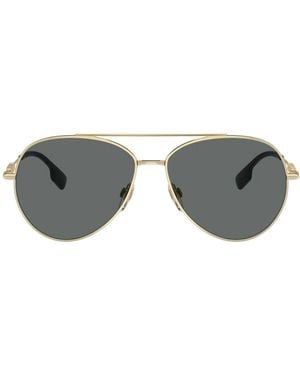 Burberry Dark Lensed Sunglasses Metal - Grey