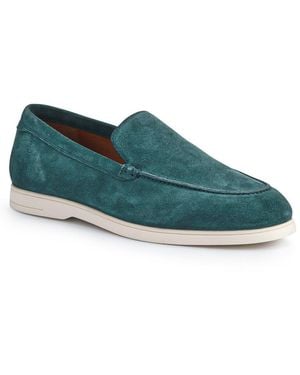 Jones Bootmaker Raiden Suede Loafers - Blue
