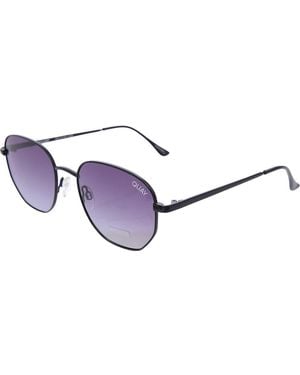 Quay Australia Round Sunglasses - Black