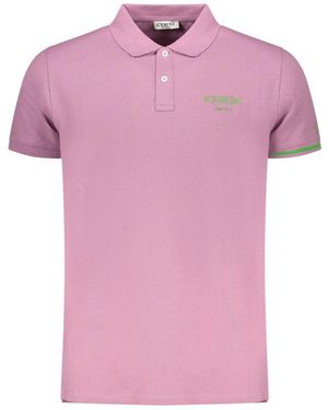 Iceberg Viola Cotton Men Polo - Pink