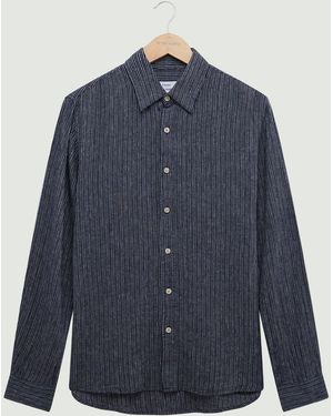Peter Werth Raymont Ls Shirt - Blue