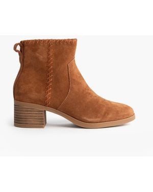 TOMS Delilah Ankle Boots - Brown
