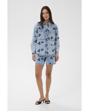 Kaffe Jas Kababena Jas Relaxed Fit - Blauw