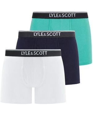 Lyle & Scott And Wes 3Pk - Blue