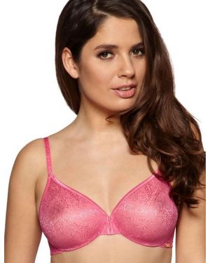 Gossard Glossies Animal Sheer Bra - Purple