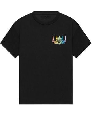 Amiri Xo Beverly Hills T-Shirt Cotton - Black