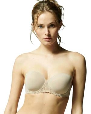 Simone Perele Delice Strapless Bra - Natural