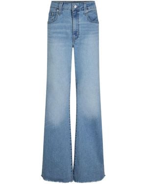 Levi's Levi's High Rise Flared Five Pocket Jeans - Blue