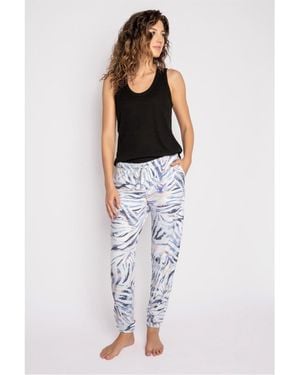 Pj Salvage Peachy Party Pant - Blue