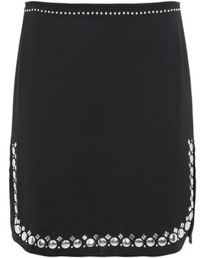 Rabanne Mini Skirt - Black