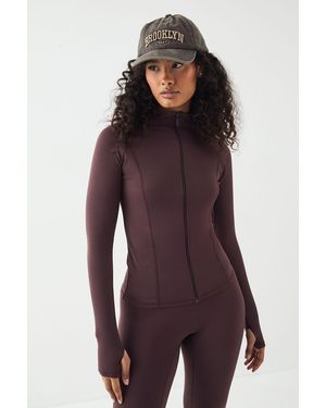 DSGN Studio Sports Sculpt Zip Through Jacket - Purple