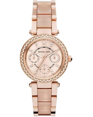 Michael Kors Mk6110 Parker Ladies Watch - Pink