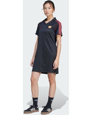 adidas Originals Manchester United Terrace Icons Dress - Blue