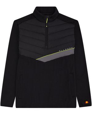 Ellesse Guez Half Zip - Black
