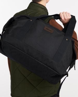 Barbour Essential Wax Holdall - Black